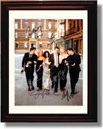 16x20 Framed Friends Street Autograph Promo Print - Friends Cast Gallery Print - Television FSP - Gallery Framed   