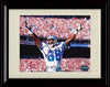 8x10 Framed Michael Irvin - Dallas Cowboys Autograph Promo Print - HoF'er - Touchdown Catch Framed Print - Pro Football FSP - Framed   