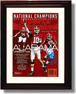 Alabama Crimson Tide 2013 Commemorative Framed 8x10 Eddie Lacy Autograph Promo Print Framed Print - College Football FSP - Framed   