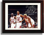 Unframed Dennis Rodman Autograph Promo Print - Chicago Bulls Unframed Print - Pro Basketball FSP - Unframed   