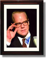 8x10 Framed Philip Seymour Hoffman Autograph Promo Print Framed Print - Movies FSP - Framed   