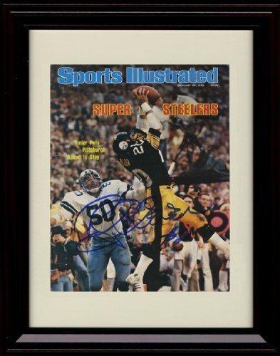 8x10 Framed Rocky Bleier - Pittsburgh Steelers SI Autograph Promo Print Framed Print - Pro Football FSP - Framed   