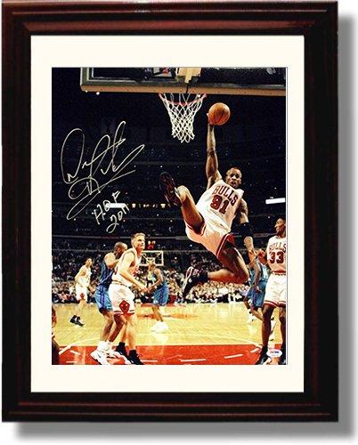 Framed Dennis Rodman Autograph Promo Print Framed Print - Pro Basketball FSP - Framed   