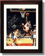 8x10 Framed Dennis Rodman Autograph Promo Print Framed Print - Pro Basketball FSP - Framed   