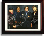 8x10 Framed Highwayman Autograph Promo Print Framed Print - Music FSP - Framed   