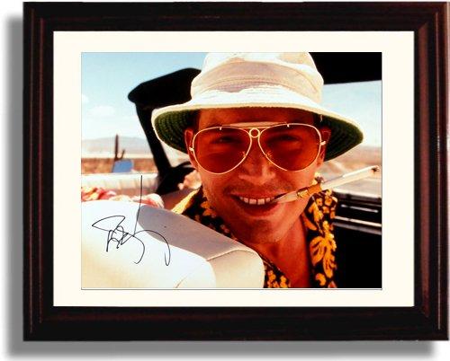 Unframed Johnny Depp Autograph Promo Print - Fear and Loathing in Las Vegas Unframed Print - Movies FSP - Unframed   