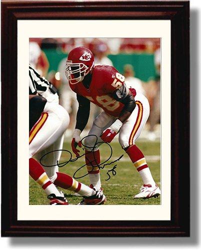 8x10 Framed Derrick Thomas - Kansas City Chiefs Autograph Promo Print Framed Print - Pro Football FSP - Framed   