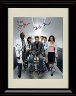 Unframed House Autograph Promo Print - House Cast Unframed Print - Television FSP - Unframed   