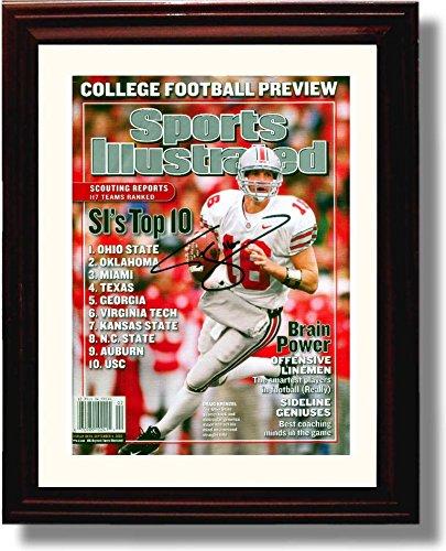 Unframed Ohio State 2003 Preview Issue Craig Kenzel SI Autograph Promo Print Unframed Print - College Football FSP - Unframed   