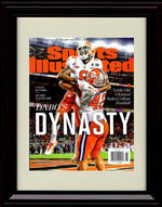 Framed 8x10 2018 Commemorative Sports Illustrated Autograph Promo Print - Clemson Tigers Framed Print - College Football FSP - Framed   
