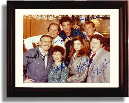 16x20 Framed Cheers Autograph Promo Print - Cheers Cast Gallery Print - Television FSP - Gallery Framed   
