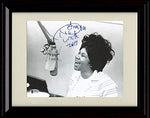 8x10 Framed Aretha Franklin Autograph Promo Print - Landscape - Queen Soul Framed Print - Music FSP - Framed   