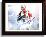 8x10 Framed Russell Westbrook "Bringing the Thunder" Autograph Promo Print - OKC Thunder Framed Print - Pro Basketball FSP - Framed   