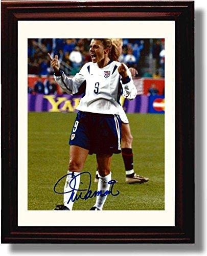 8x10 Framed Mia Hamm "Celebration" - US Soccer Autograph Promo Print Framed Print - Soccer FSP - Framed   