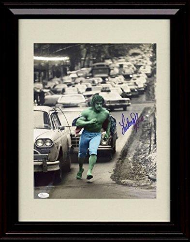 8x10 Framed Lou Ferigno Autograph Promo Print - The Incredible Hulk Framed Print - Movies FSP - Framed   