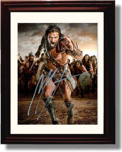 Framed Manu Bennett Autograph Promo Print Framed Print - Movies FSP - Framed   