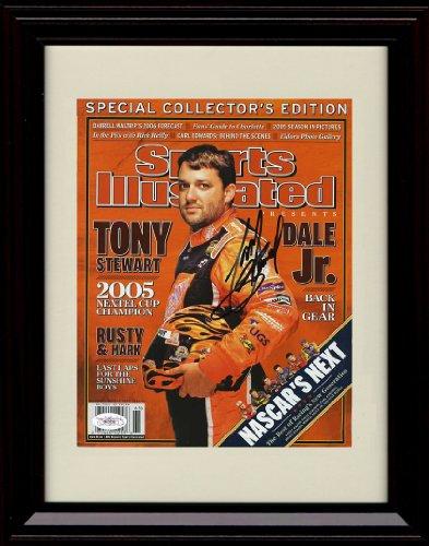 8x10 Framed Tony Stewart SI Autograph Promo Print Framed Print - NASCAR FSP - Framed   