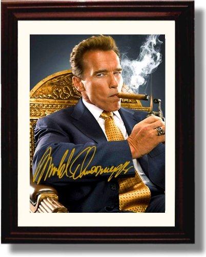Framed Arnold Schwarzenegger Autograph Promo Print Framed Print - Movies FSP - Framed   