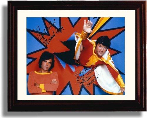 Framed Shazam Autograph Promo Print - Shazam Cast Framed Print - Television FSP - Framed   