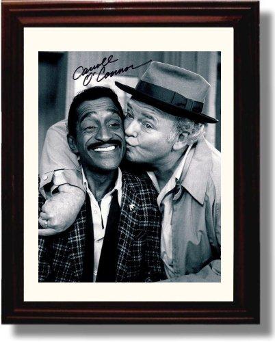 16x20 Framed Archie Bunker Autograph Promo Print - Carroll OConnor Gallery Print - Television FSP - Gallery Framed   