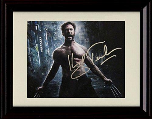 8x10 Framed Hugh Jackman Wolverine Autograph Promo Print Framed Print - Movies FSP - Framed   