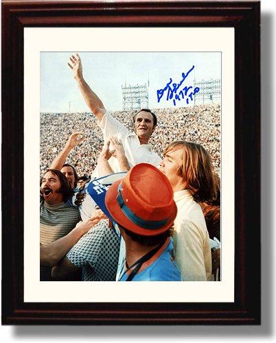 8x10 Framed Don Shula Autograph Promo Print - Super Victory! Framed Print - Pro Football FSP - Framed   