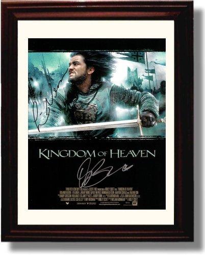 8x10 Framed Cast of Kingdom of Heaven Autograph Promo Print - Kingdom of Heaven Framed Print - Movies FSP - Framed   