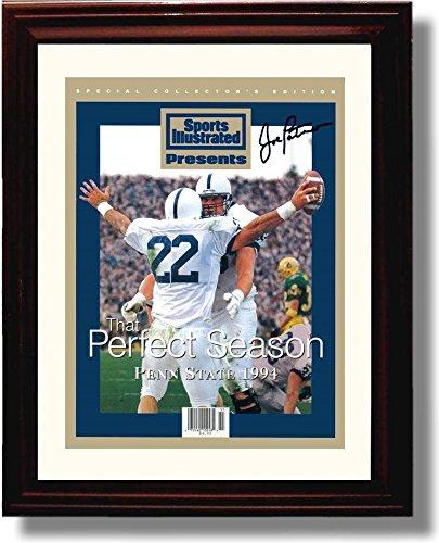 Framed 8x10 "That Perfect Season" 1994 Penn State Joe Paterno SI Autograph Promo Print Framed Print - College Football FSP - Framed   