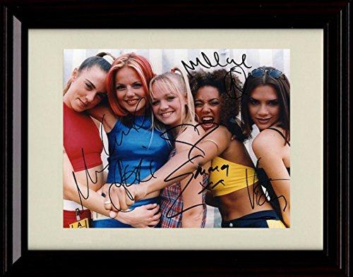 8x10 Framed Spice Girls Autograph Promo Print Framed Print - Music FSP - Framed   