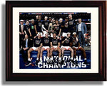 Framed 8x10 2019 National Champions - Kyle Guy Autograph Promo Print - Virginia Cavaliers Framed Print - College Basketball FSP - Framed   