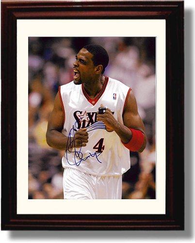 Framed Chris Webber Autograph Promo Print Framed Print - Pro Basketball FSP - Framed   