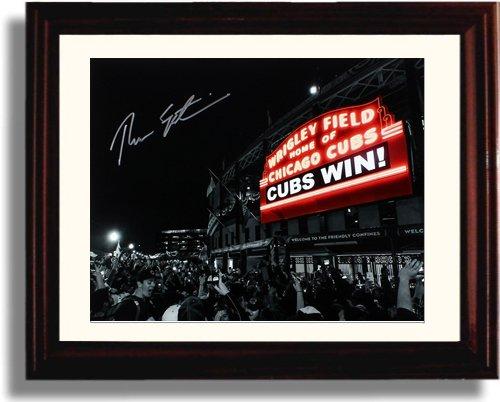 Unframed Theo Epstein Autograph Replica Print - Curse Master Unframed Print - Baseball FSP - Unframed   