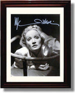 8x10 Framed Marlene Dietrich Autograph Promo Print Framed Print - Movies FSP - Framed   