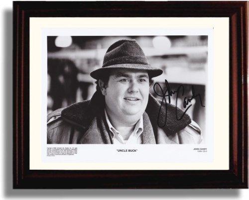 8x10 Framed John Candy Autograph Promo Print - Uncle Buck Framed Print - Movies FSP - Framed   