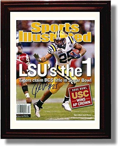 16x20 Gallery Frame "LSU's The 1" LSU Tigers Justin Vincent SI Autograph Promo Print Gallery Print - College Football FSP - Gallery Framed   