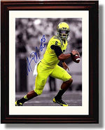 Framed 8x10 Oregon Ducks Colorized Marcus Mariota Autograph Promo Photo Framed Print - College Football FSP - Framed   