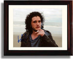 Framed Kit Harington Autograph Promo Print - Game of Thrones Framed Print - Television FSP - Framed   