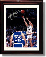 16x20 Framed Christian Laettner - Duke Blue Devils "The Shot" Portrait Autograph Promo Print Gallery Print - College Basketball FSP - Gallery Framed   