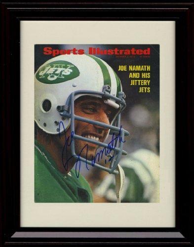 Unframed Joe Namath - New York Jets SI Autograph Promo Print - 10/9/1973 Unframed Print - Pro Football FSP - Unframed   