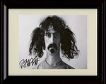 8x10 Framed Frank Zappa Autograph Promo Print Framed Print - Music FSP - Framed   
