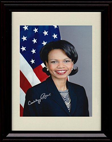 Unframed Condoleeza Rice Autograph Promo Print - Former Secretary of State Unframed Print - History FSP - Unframed   