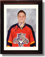 8x10 Framed Dominik Hasek Chris Chelios Autograph Promo Print - Detroit Red Wings Framed Print - Hockey FSP - Framed   