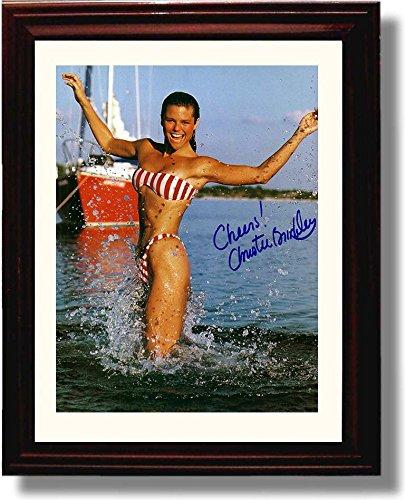 8x10 Framed Christie Brinkley 8x10 Framed Autograph Promo Print Framed Print - Other FSP - Framed   