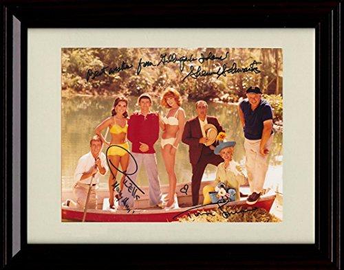 8x10 Framed Gilligan's Island Autograph Promo Print - Cast Signed Framed Print - Television FSP - Framed   