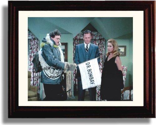 Framed Bewitched Autograph Promo Print - Bernard Fox Framed Print - Television FSP - Framed   