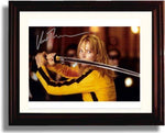 8x10 Framed Uma Thurman Autograph Promo Print - Kill Bill Framed Print - Movies FSP - Framed   