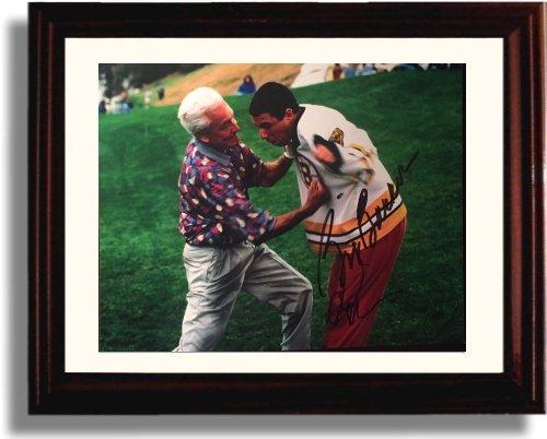 16x20 Framed Adam Sandler and Bob Barker Autograph Promo Print - Happy Gilmore Gallery Print - Movies FSP - Gallery Framed   