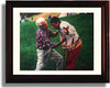 8x10 Framed Adam Sandler and Bob Barker Autograph Promo Print - Happy Gilmore Framed Print - Movies FSP - Framed   