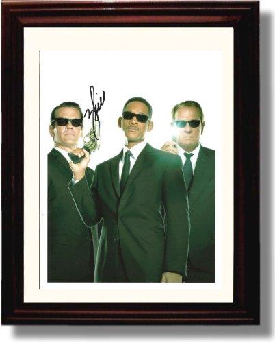 Framed Will Smith Autograph Promo Print - Men in Black Framed Print - Movies FSP - Framed   
