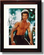 8x10 Framed Casper Van Dien Autograph Promo Print - Tarzan Framed Print - Movies FSP - Framed   